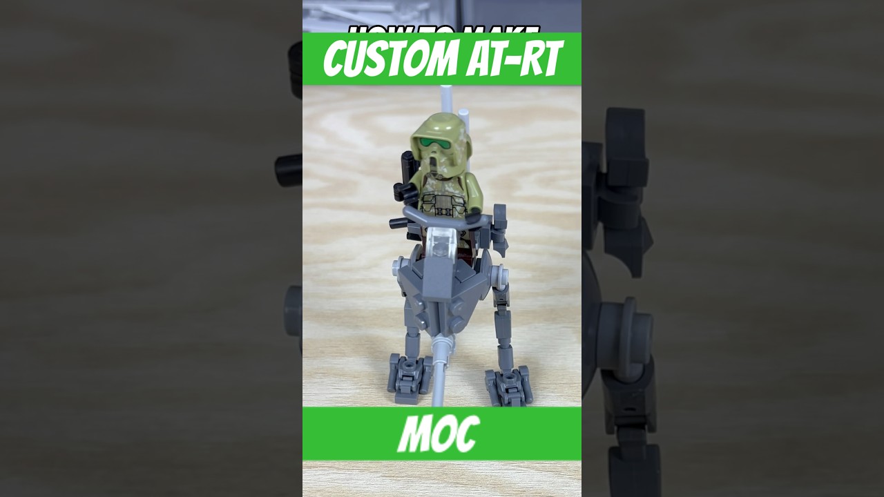 How I make my ATRT moc 😎 #lego #legostarwars #clonewars #legoclonewars #legomoc #legocustom #atrt