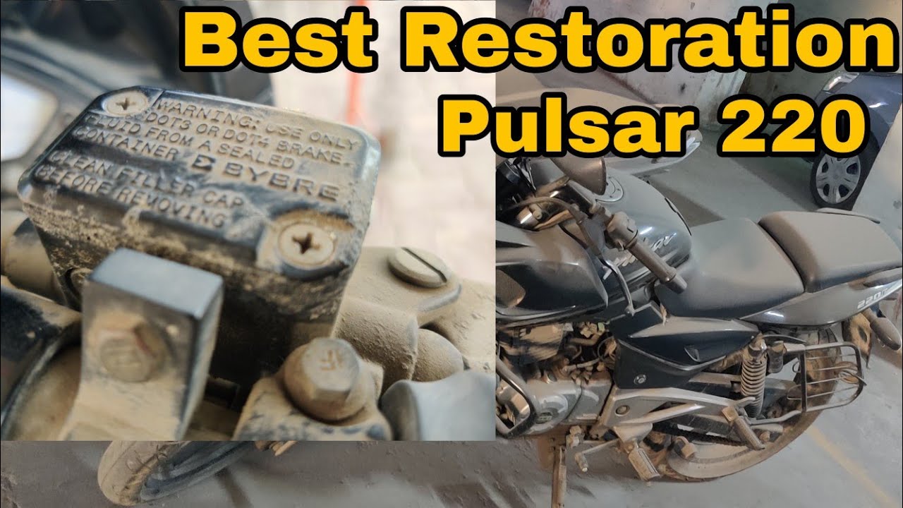 Restoring my 5 year old Bajaj Pulsar 220 F