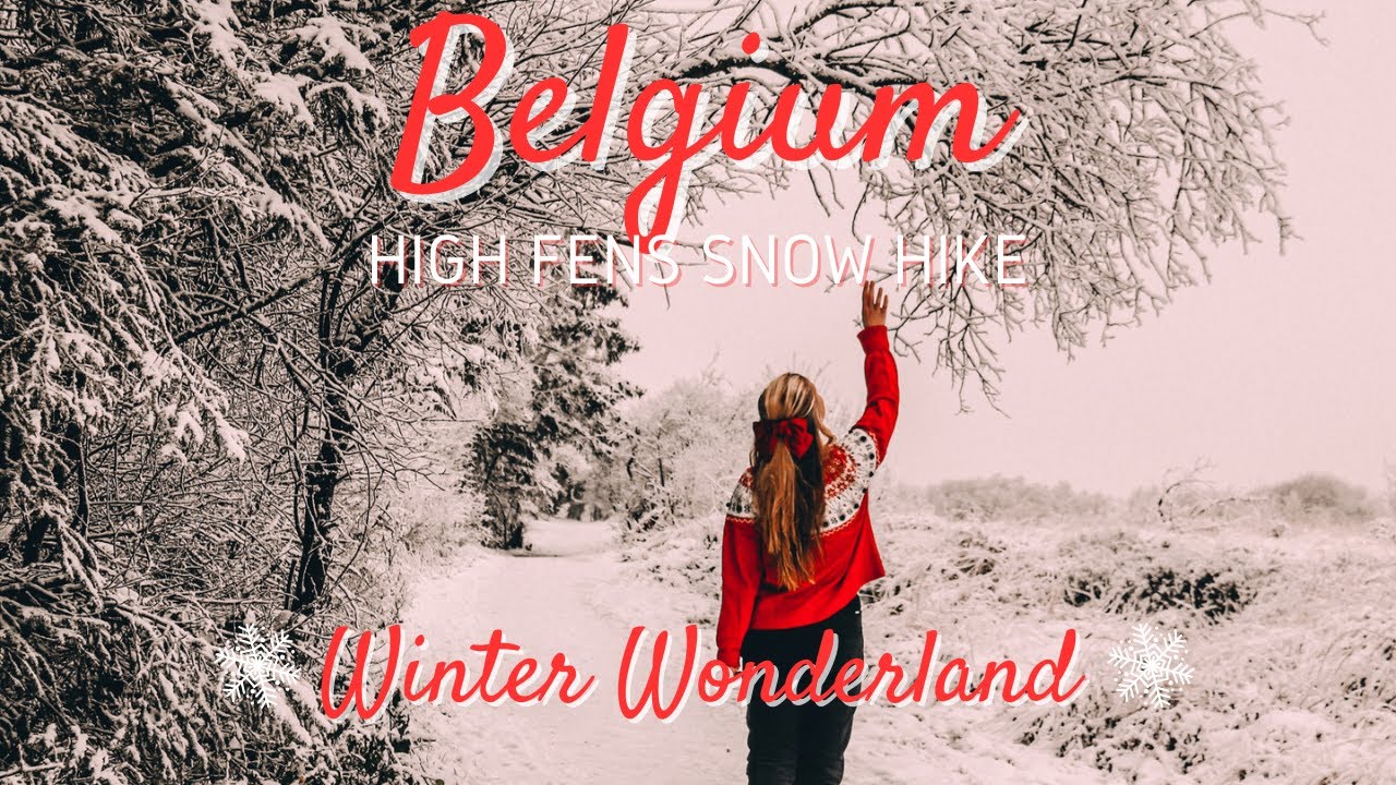 Snow hike at the High Fens in Belgium; the perfect Winter Wonderland