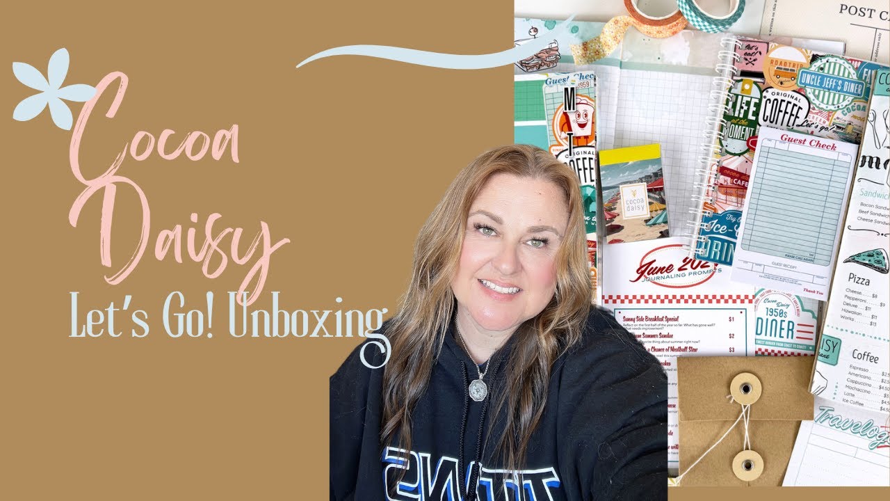 Cocoa Daisy Unboxing | Let's Go! Kits |  Stickers Stamps  | Traveler's Notebook | Planner