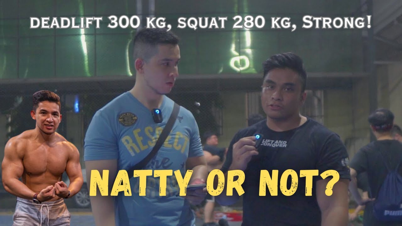 Natural atau Steroid?! | Nekat Tanya Powerlifter Natty or Not | Squat 280 kg Deadlift 300 kg!😱 #18