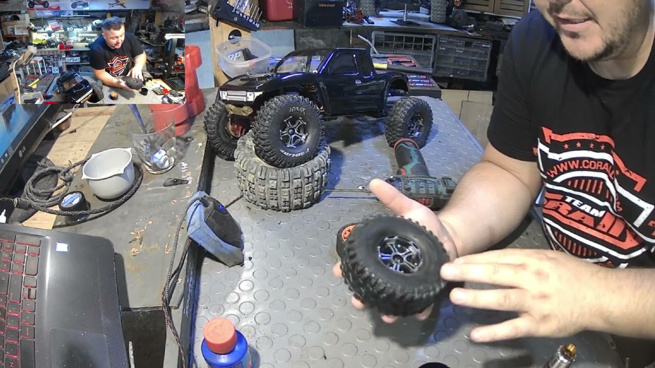 Comment bien monter ses pneus CRAWLER astuces RC