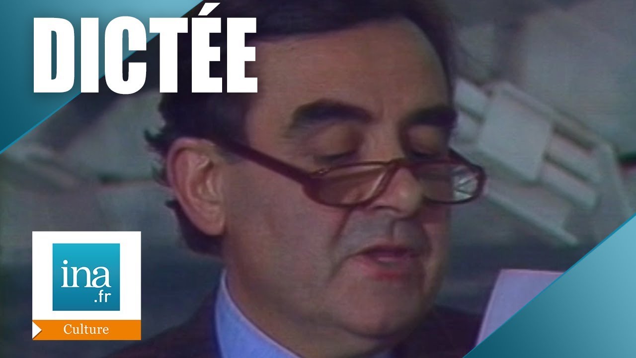 La dictée de Bernard Pivot 1987 | Archive INA