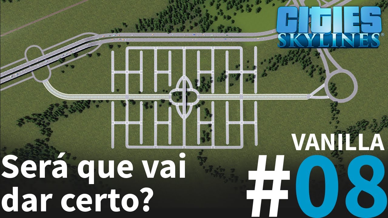 VANILLA #08 | ÁREA INDUSTRIAL DEFINITIVA [Cities Skylines – Gameplay PT-BR]
