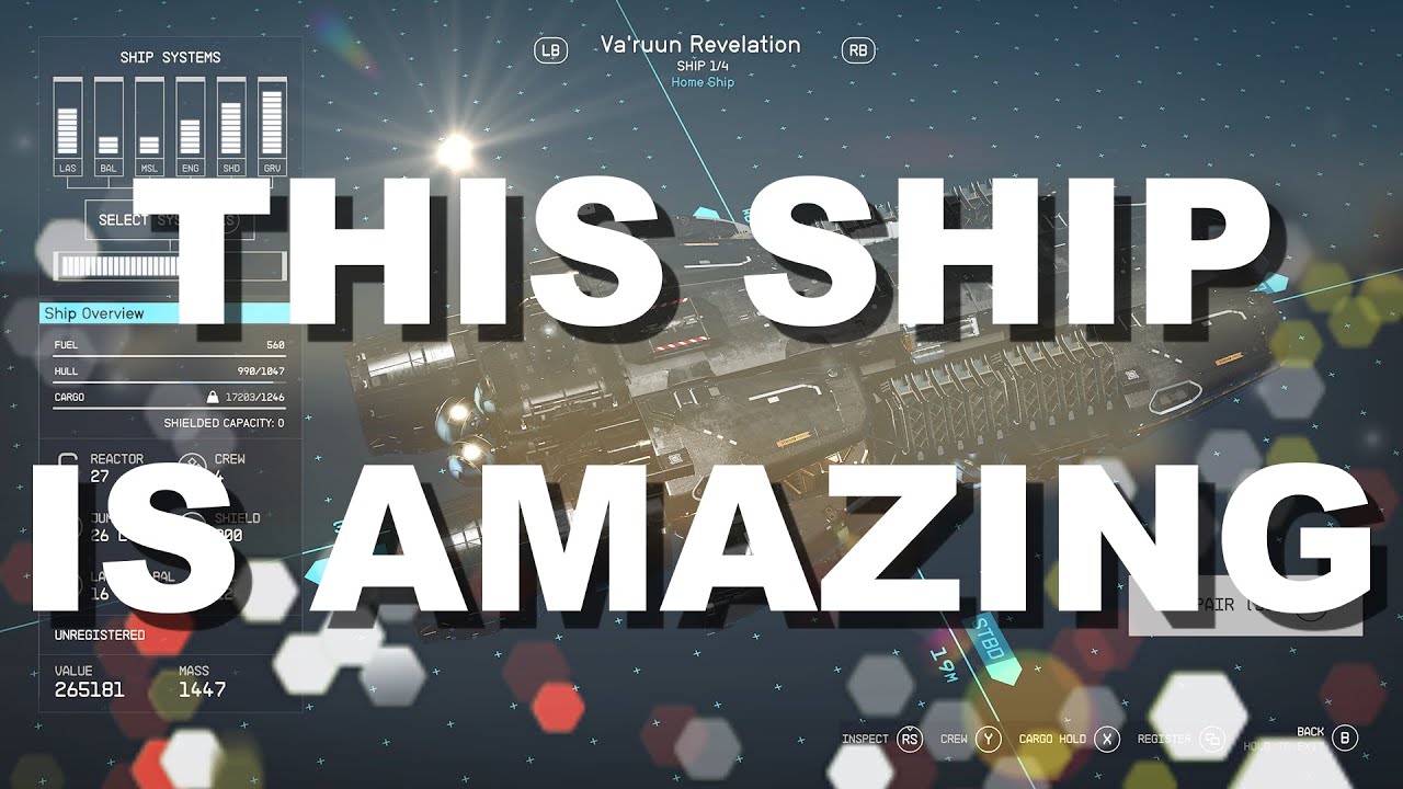 One of the best ships in Starfield you can get anytime!