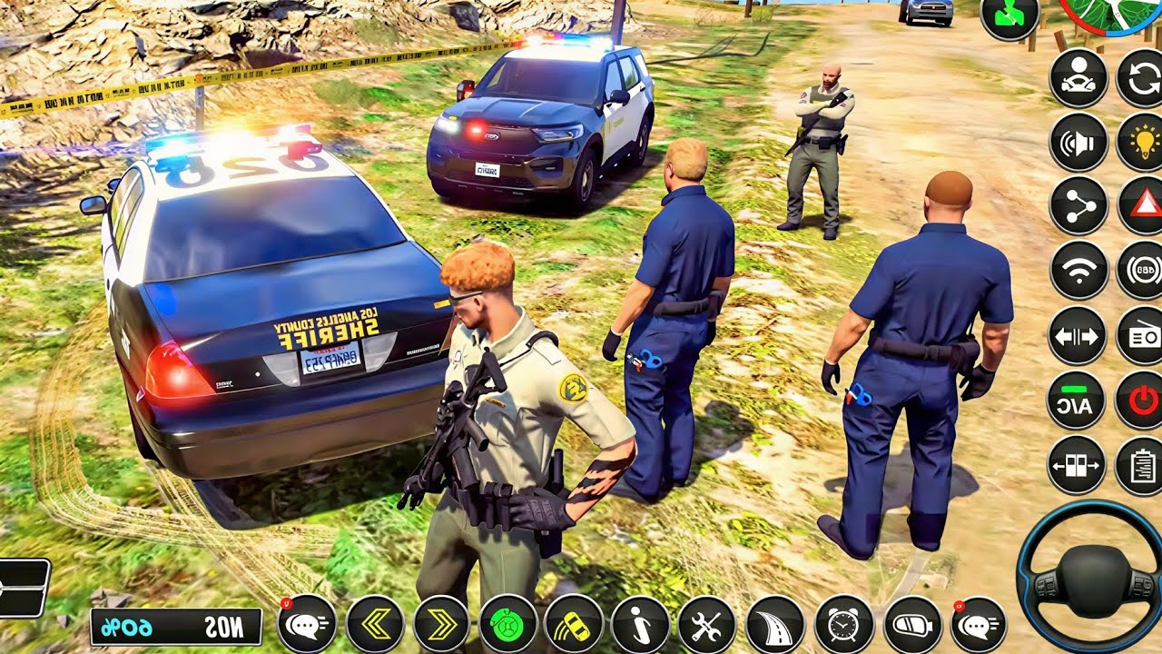 Police Simulator 2026: High-Speed Cop Car Chase in Wild City! (Android Gameplay)