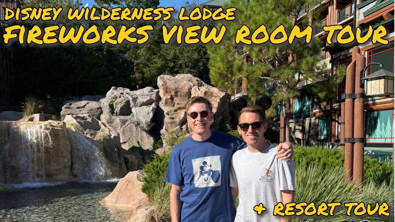 Экскурсия по номеру с видом на фейерверк в отеле Disney’s Wilderness Lodge и полный тур по всему ...