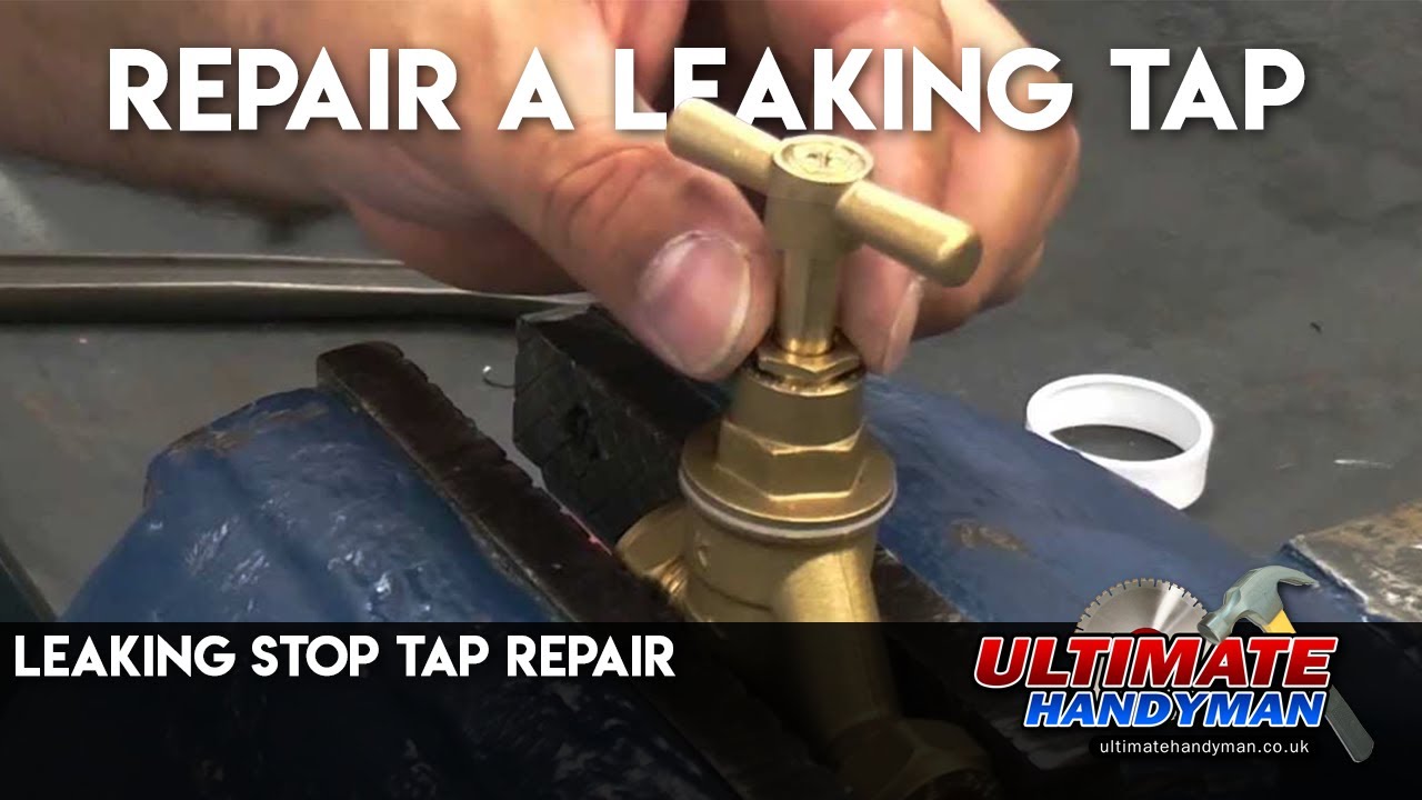 Leaking stop tap repair