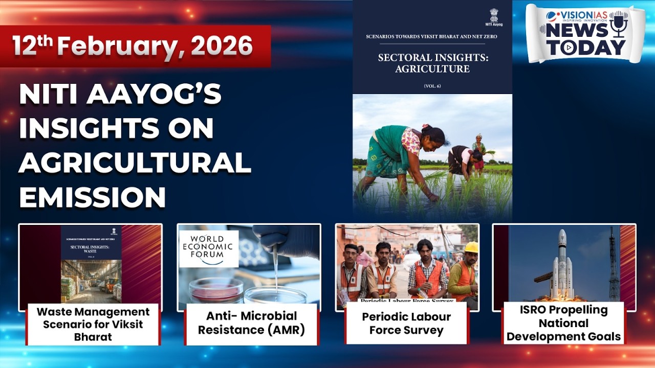 News Today | Daily Current Affairs | 12th February, 2026