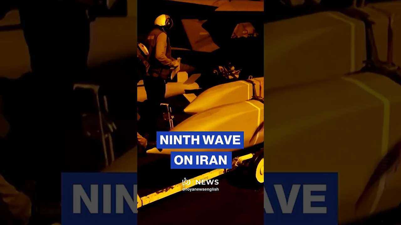 CENTCOM shares footage of ninth wave of strikes on Iran