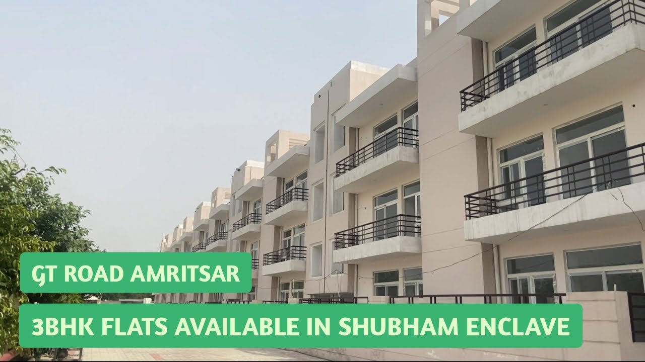 Квартиры 3BHK на продажу в Амритсаре, малоэтажный дом Shubham Enclave, GT Road, Амритсар | Недвиж...