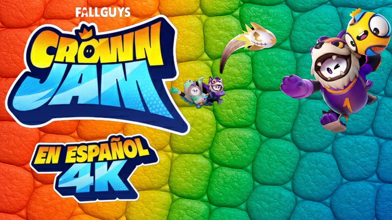 Fortnite FALLGUYS CROWN JAM - 4K