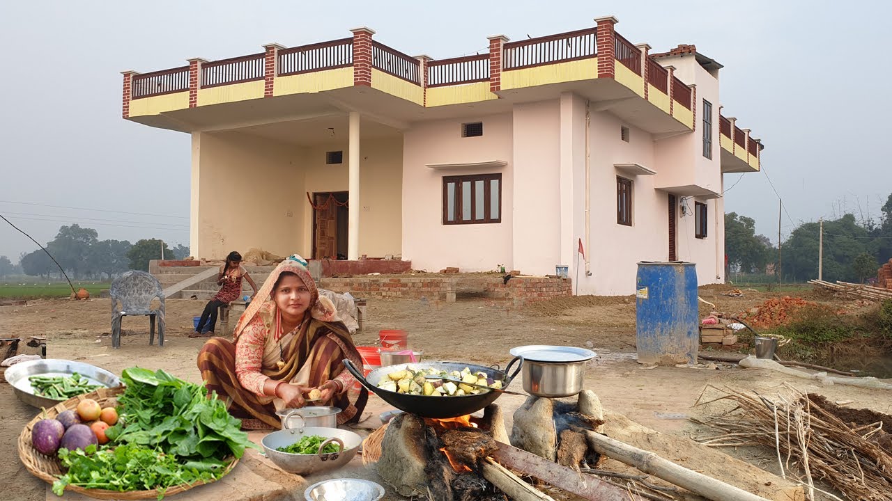 NEW HOUSE FIRST MORNING ROUTINE 2020 ANISHKA KA KITCHEN | DAILY KITCHEN ROUTINE | VILLAGE ROUTINE