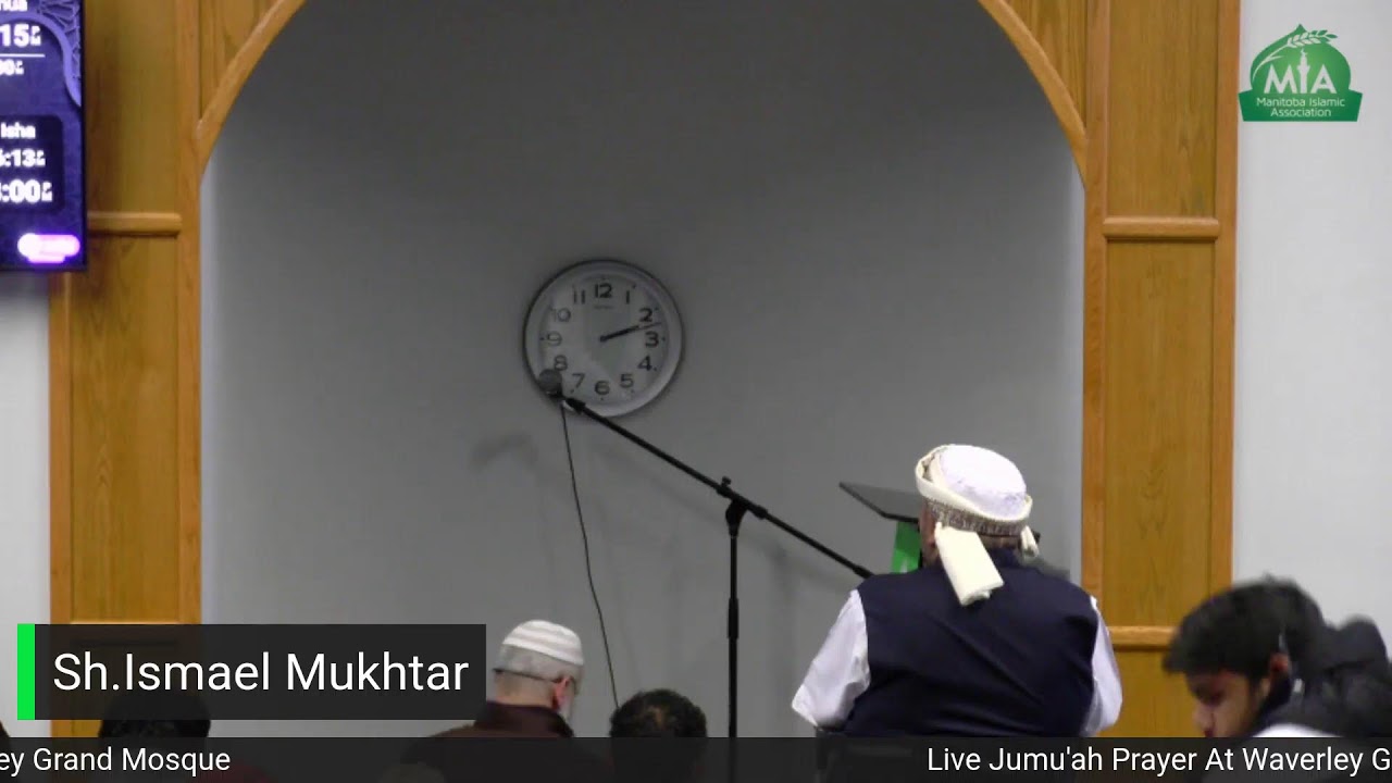 Live Jumu'ah Prayer At Waverley Grand Mosque