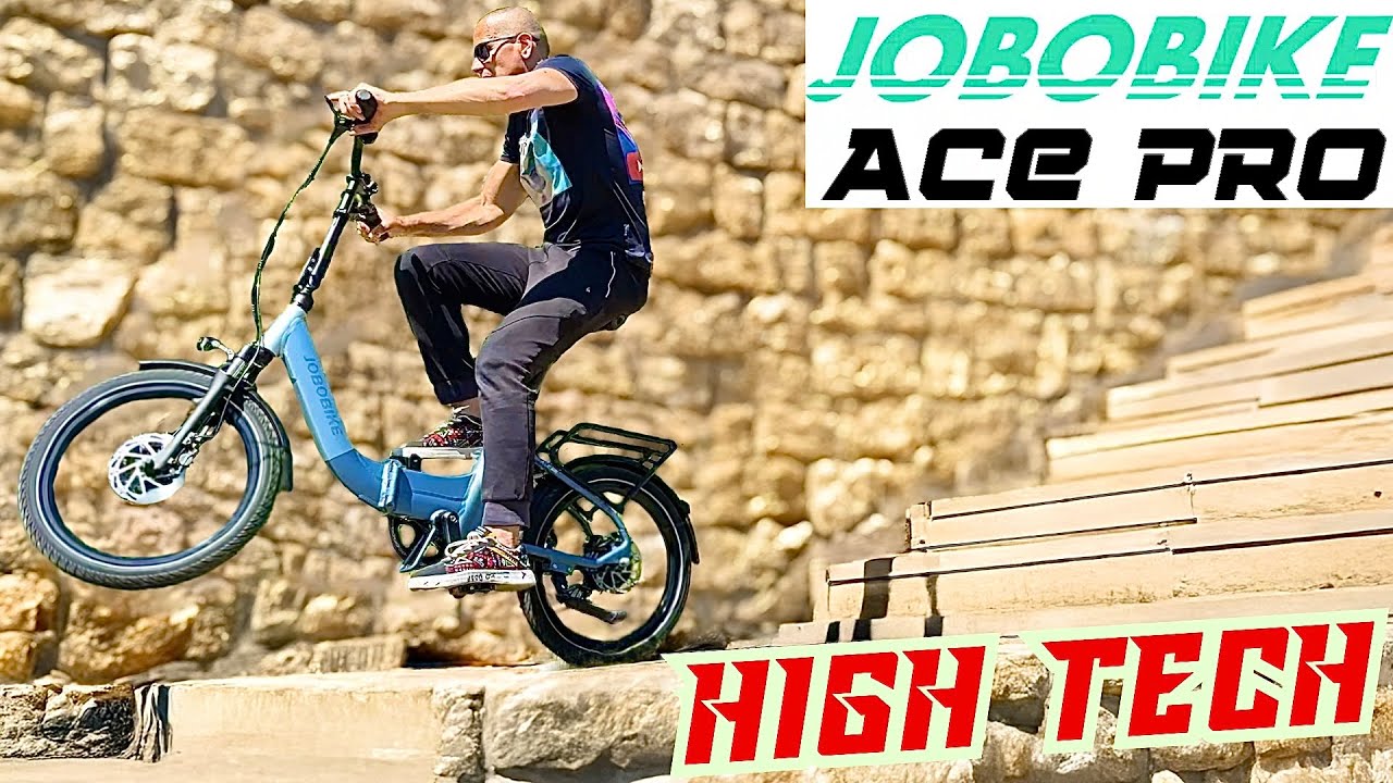 JOBOBIKE ACE PRO - SUPER  HIGH TECH E_BIKE - FULL TEST