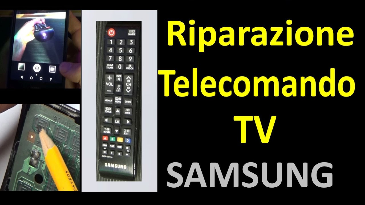 0610: Riparazione Telecomando TV SAMSUNG