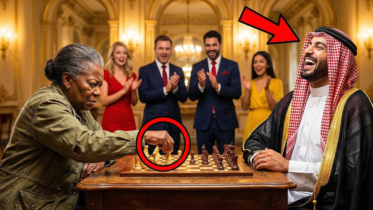The SHEIK LAUGHED at the HOMELESS WOMAN's SECRET CHESS SKILLS...He PAID DEARLY for it!