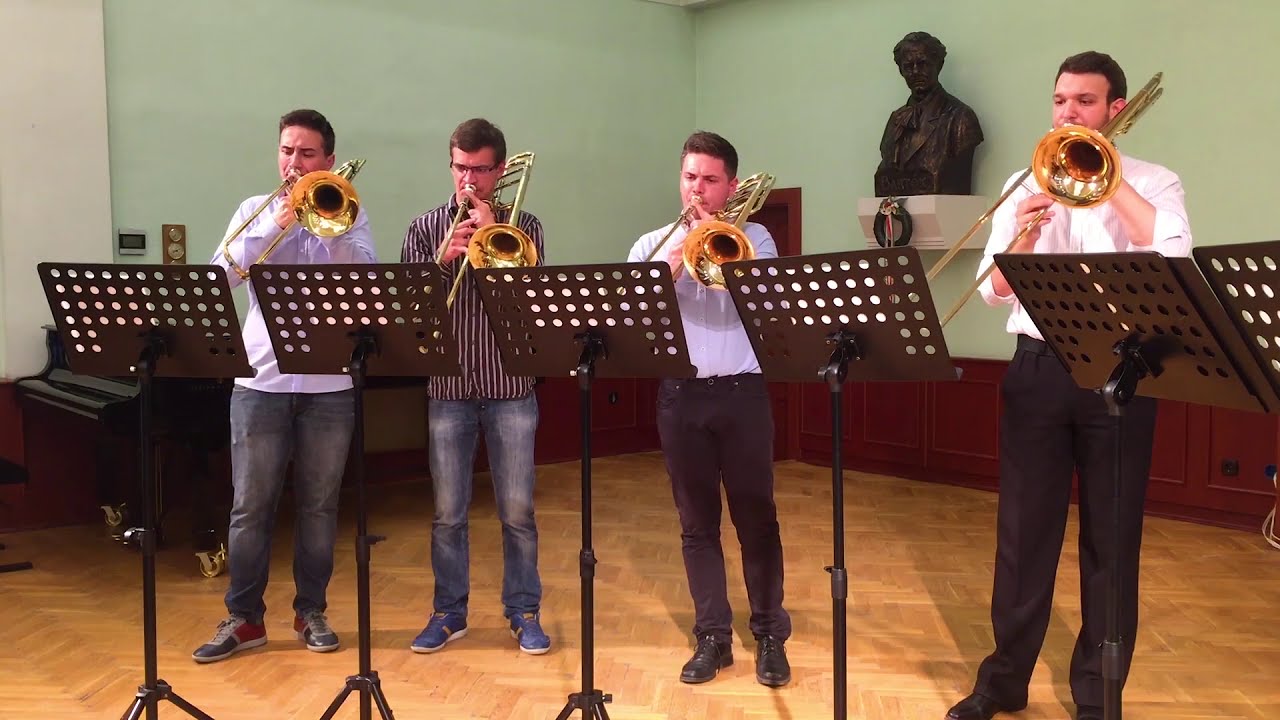 Anton Bruckner: Os justi - for 8 Trombones