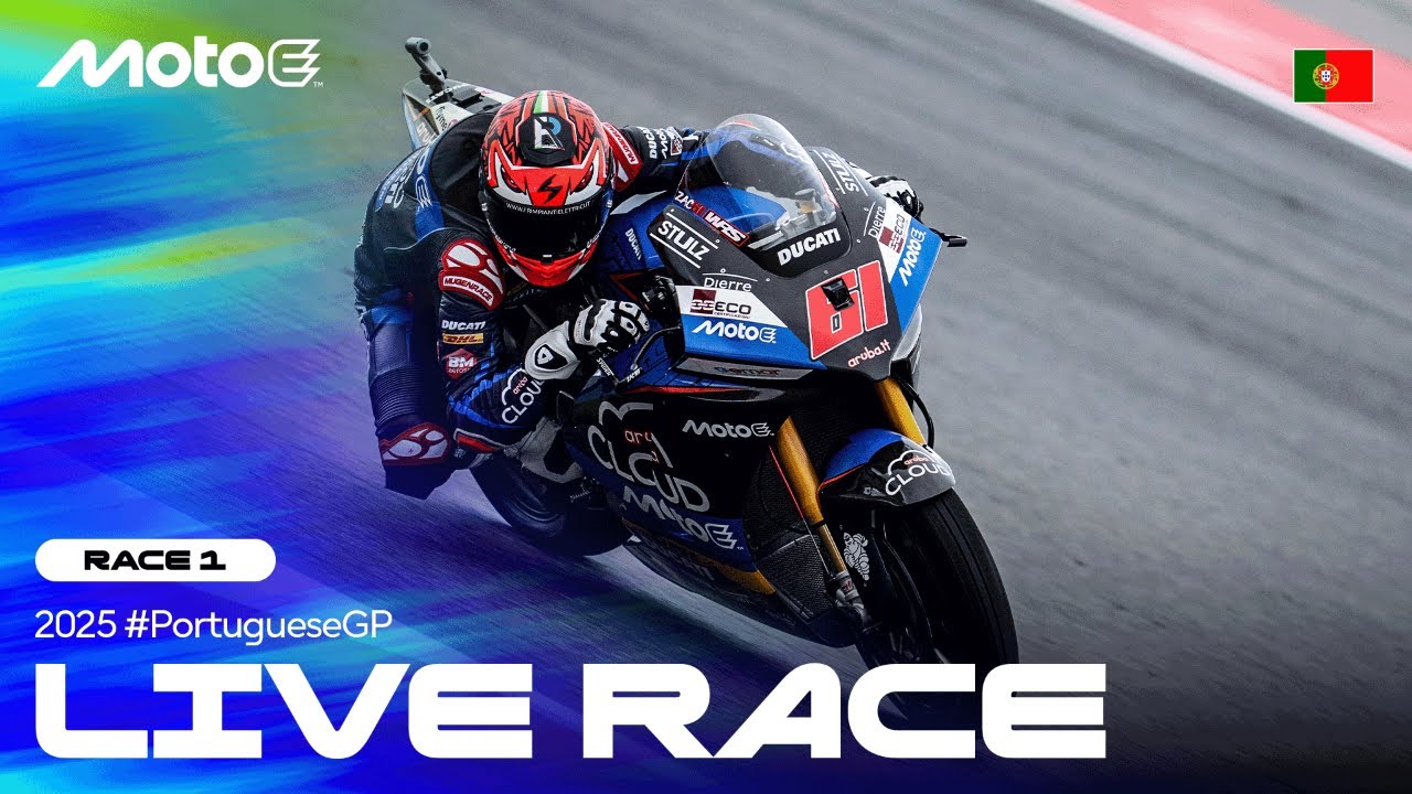 🔴 MotoE™ LIVE RACE 1 | #PortugueseGP 🇵🇹