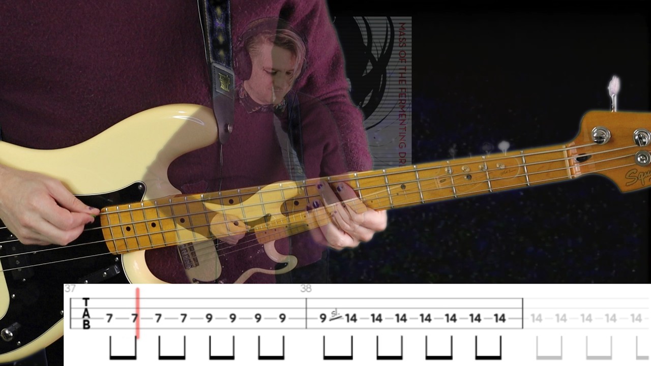 MASS OF THE FERMENTING DREGS - このスピードの先へ  Bass Cover (with tabs)