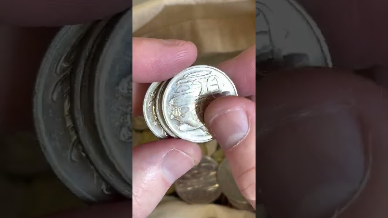 Bubble Error Twenty Cent Coin + Coin Roll Search