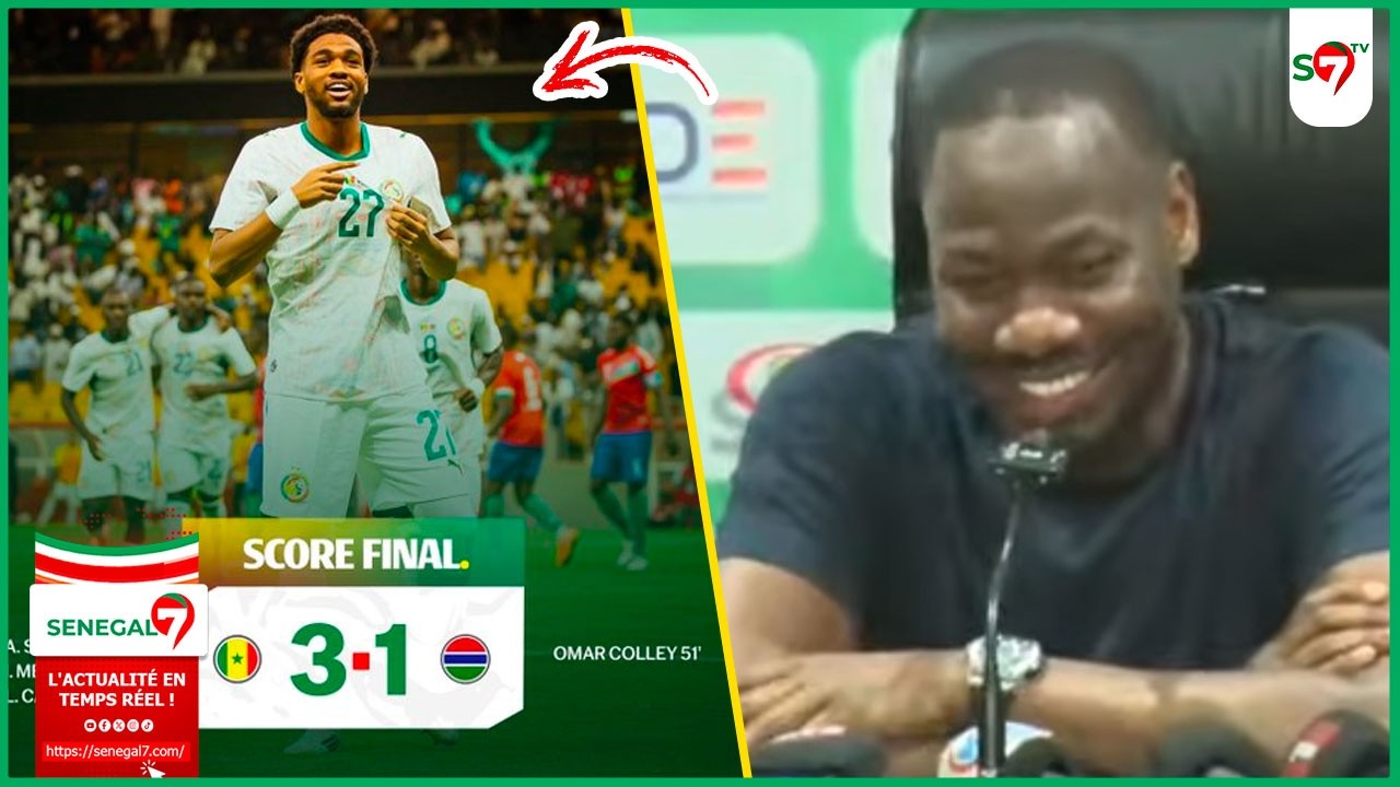 L'integralite de la conference de presse de Pape Thiaw apres la victoire des Lions contre la Gambie