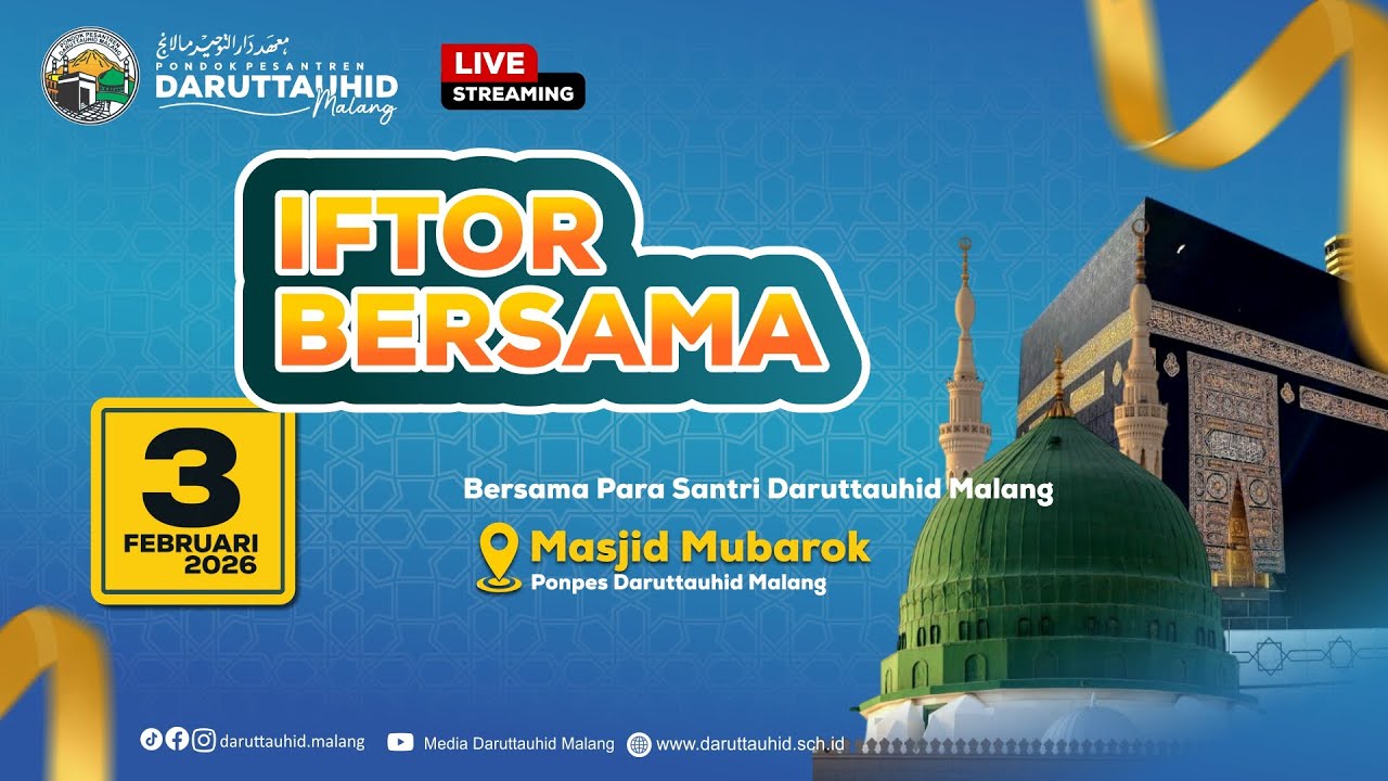 🔴LIVE... Ifthar Bersama Dan Pembacaan Khatm Al-Quran , 3/02/2026
