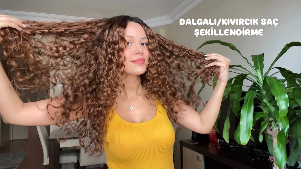 DALGALI/KIVIRCIK SAÇ ŞEKİLLENDİRME | Havalı ve Belirgin Bukleler