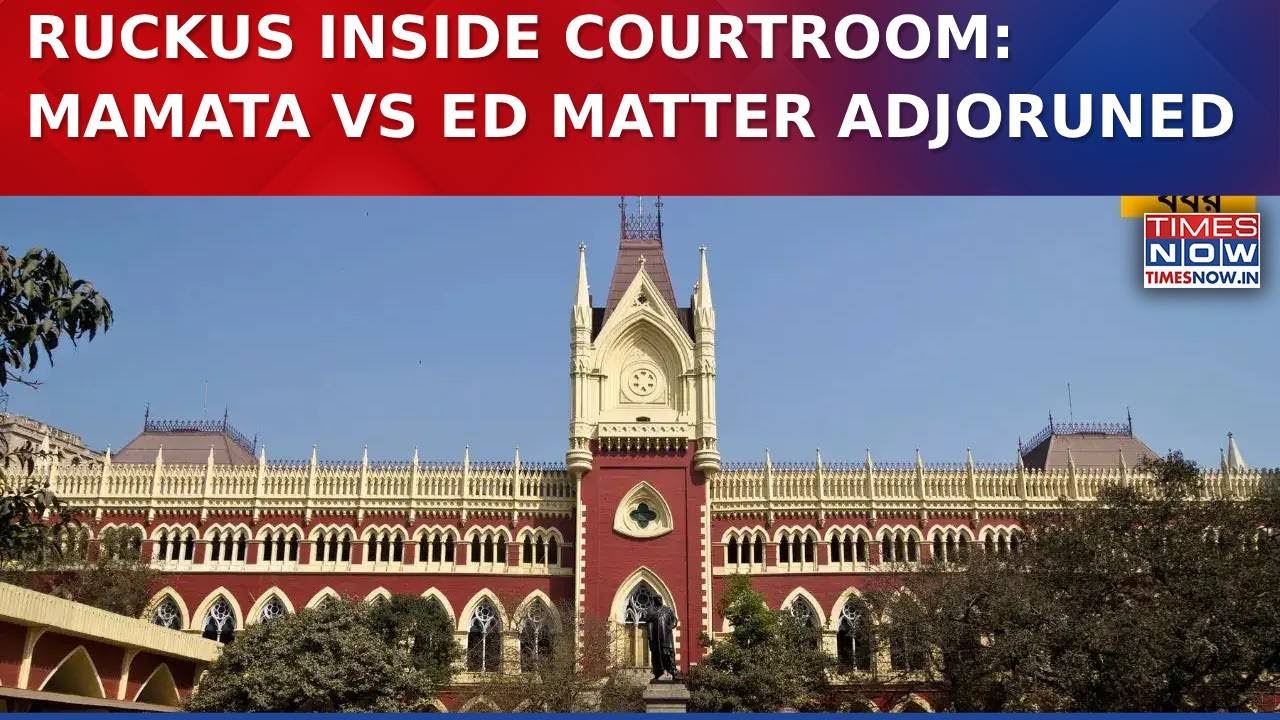 Mamata vs ED Over I-PAC Raid Reaches Calcutta HC, Hearing Adjourned After Ruckus Inside Courtroom