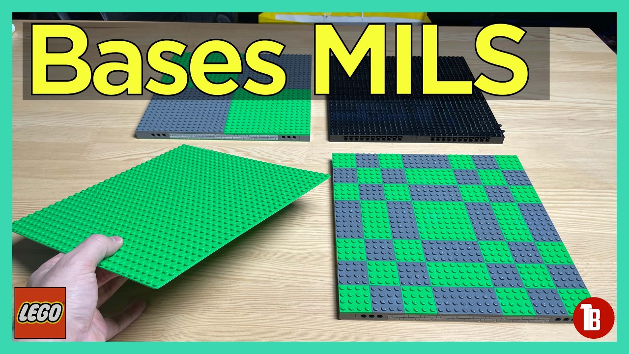 Cómo y POR QUÉ construir bases MILS para tus LEGO