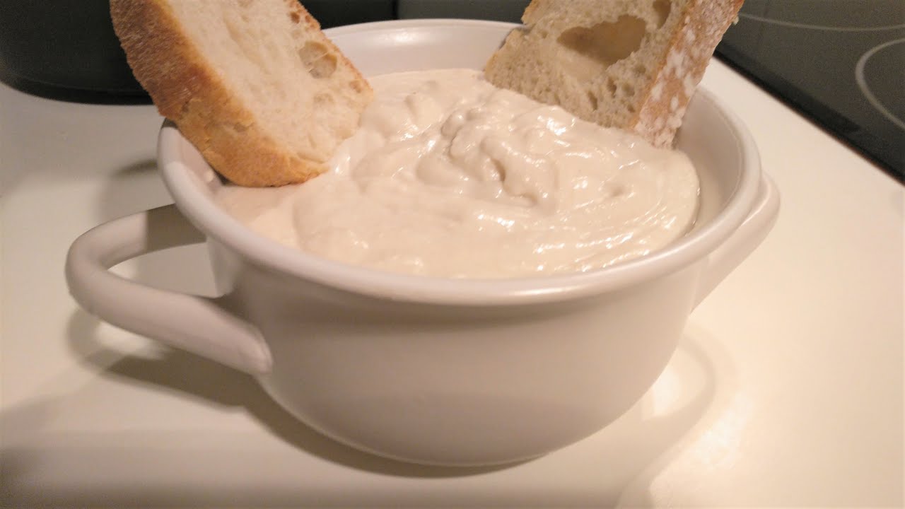 Ajoblanco almeriense en Mambo