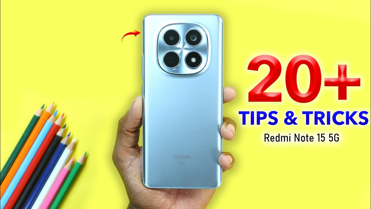 Redmi Note 15 Top 20+ Hidden Features🔥 || Redmi Note 15 5G Tips and Tricks 