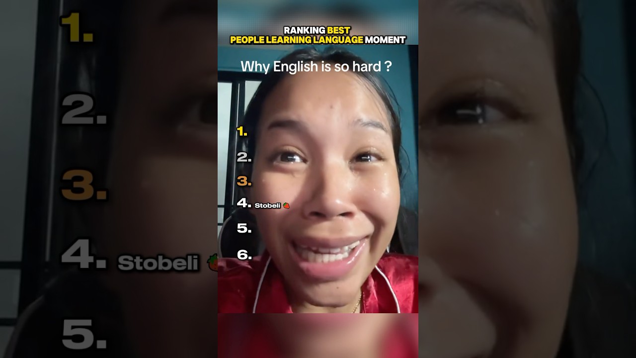 Ranking best people learning languages moment😭 #fyp #funny #languagelearning #memes #shorts #viral