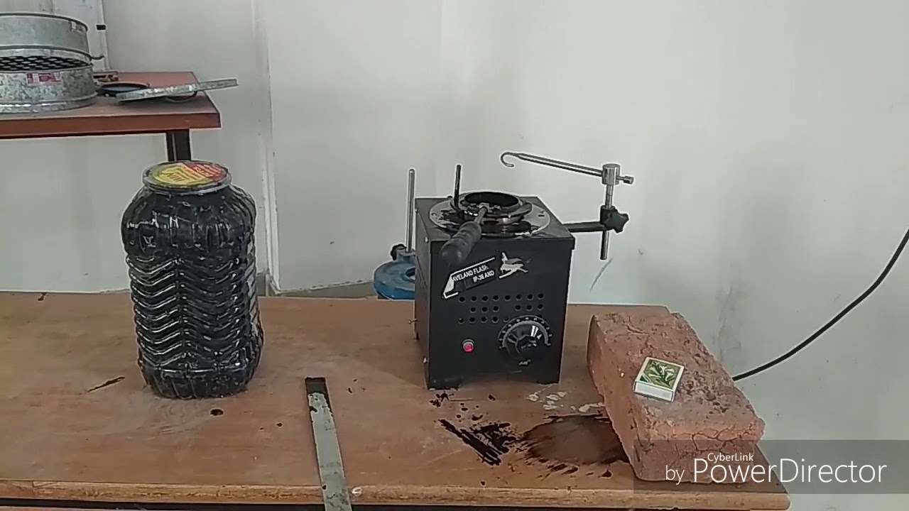Flash and Fire Point of Bitumen