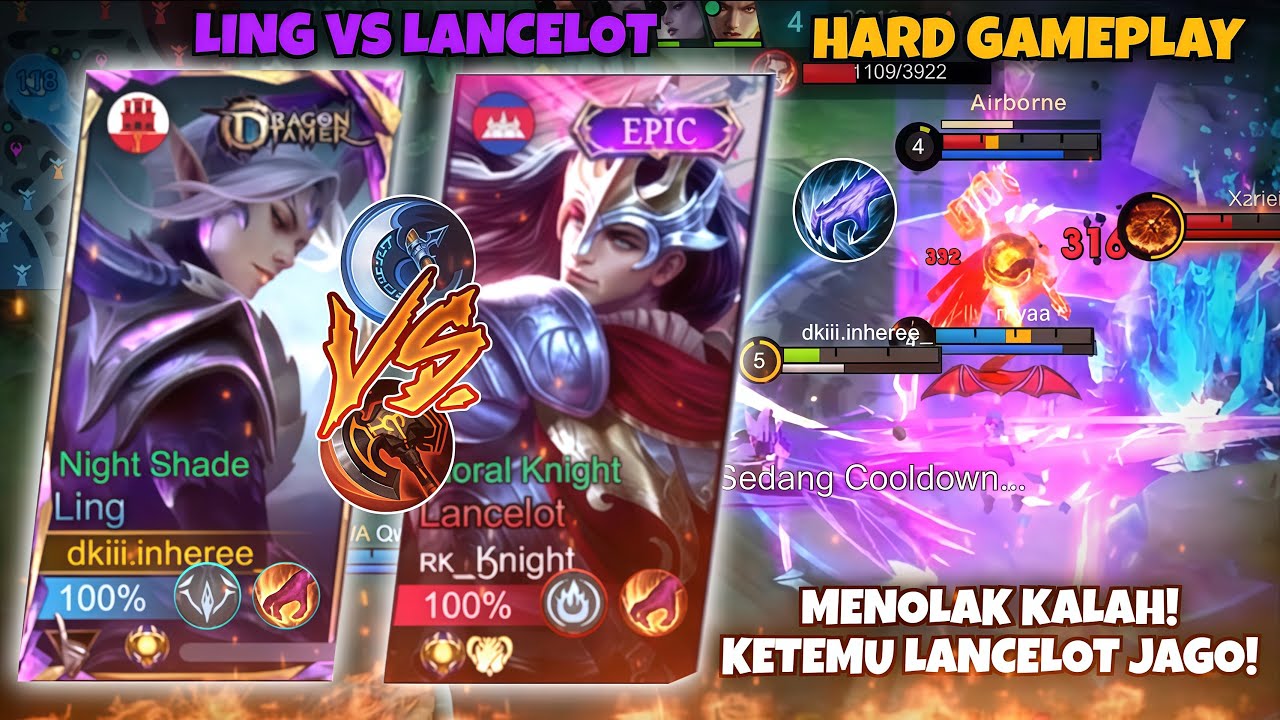 MENOLAK KALAH! KETEMU LANCE SNOWBALL DI EARLY GAME SAMPE GA DIKASIH TURTLE! - MOBILE LEGENDS