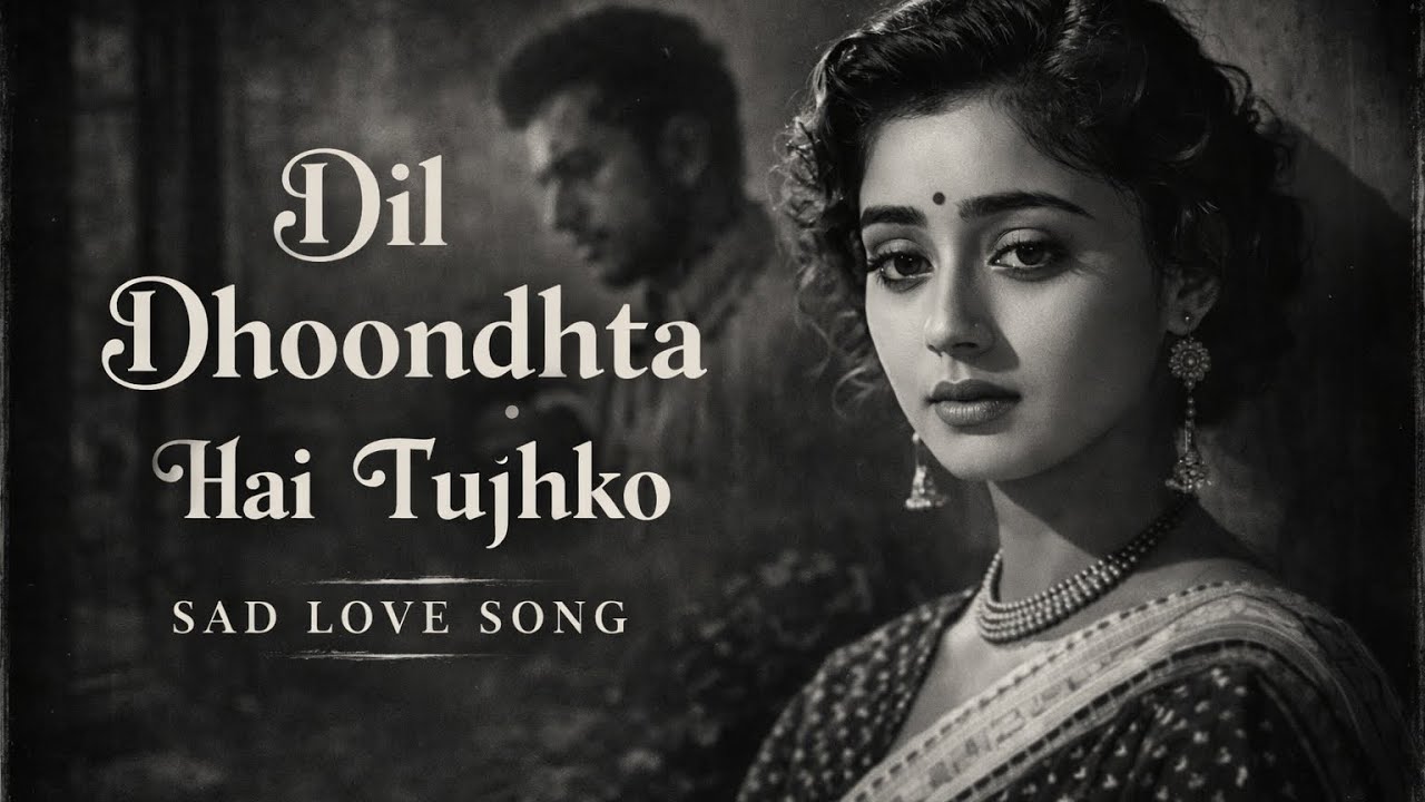 Dil Dhoondhta Hai Tujhko । Sad Love Song । ❤️ दिल ढूंढता है तुझको। Hindi Sad Song । 80s- 90s Song ।