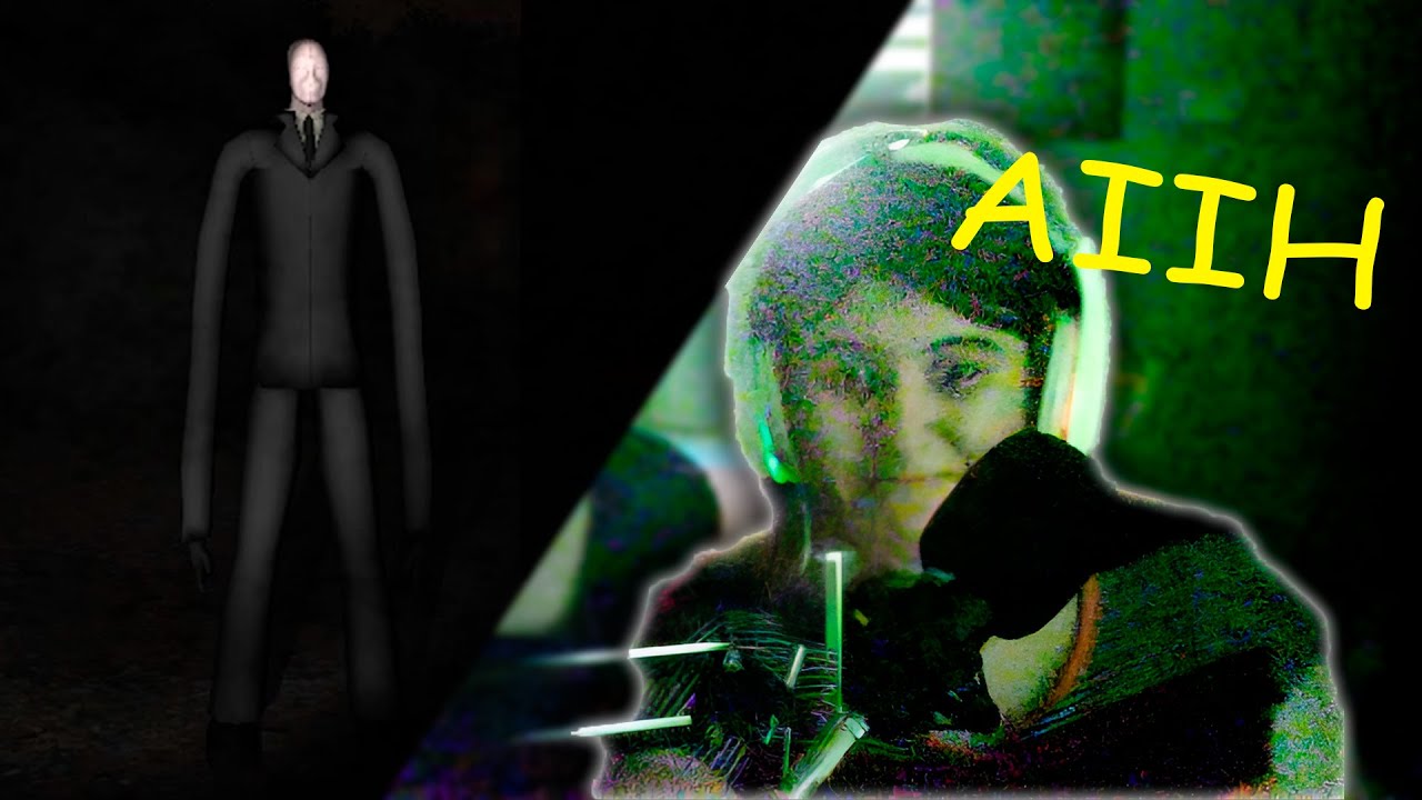 Deixei minha prima jogar slender....
