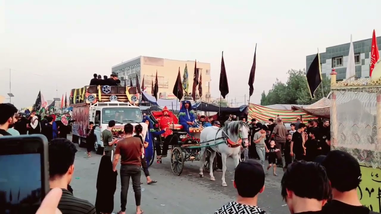 موكب أصحاب الكساء أهالي الديوانيه ١٤٤٤ هجريه