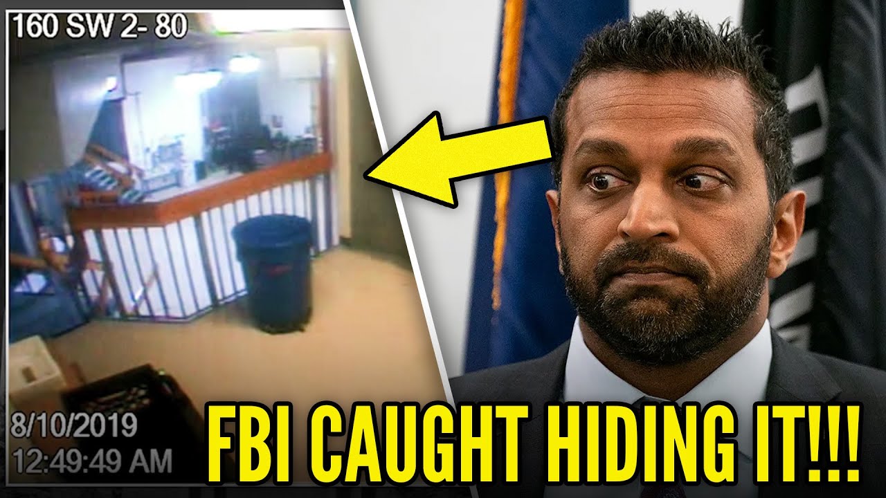 HOLY SH*T:  MISSING Minutes From Epstein Video DISCOVERED