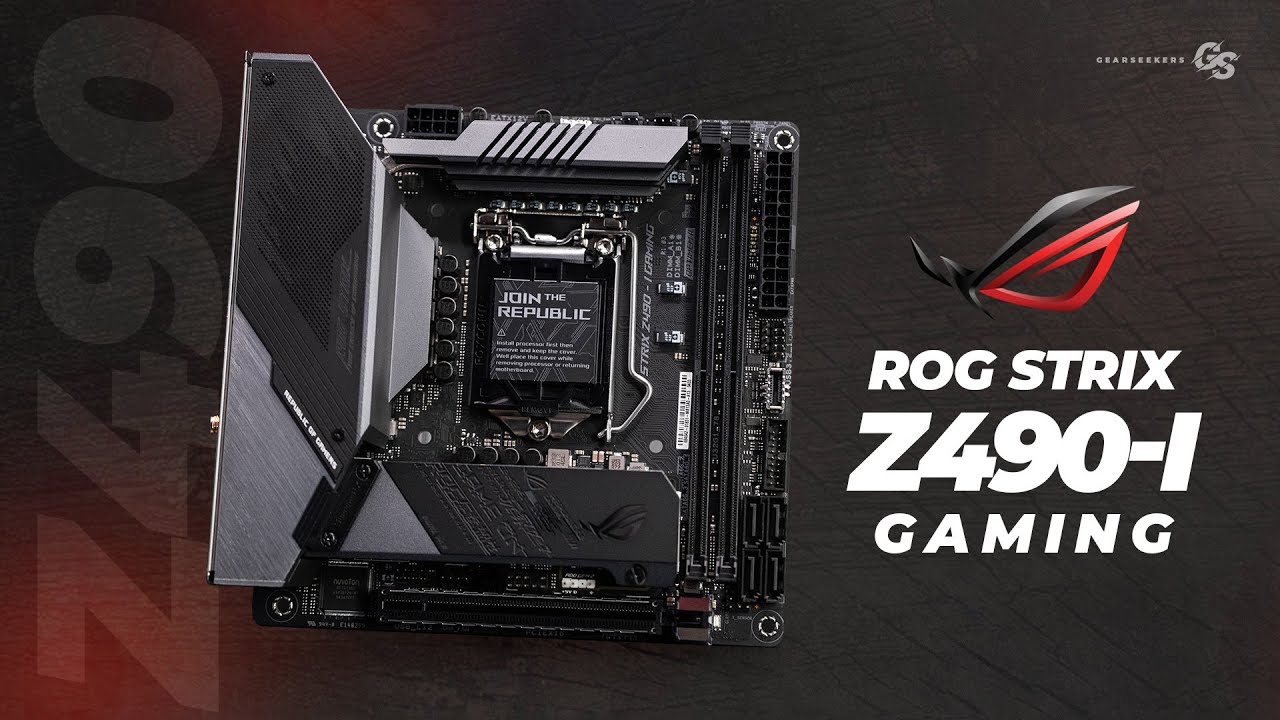 ASUS Entered The Chat - ASUS ROG STRIX Z490-I Gaming - Overview & First Look