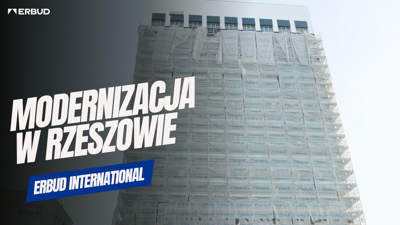 TERMOMODERNIZACJA 15-PIĘTROWEGO BUDYNKU W RZESZOWIE! 🏗