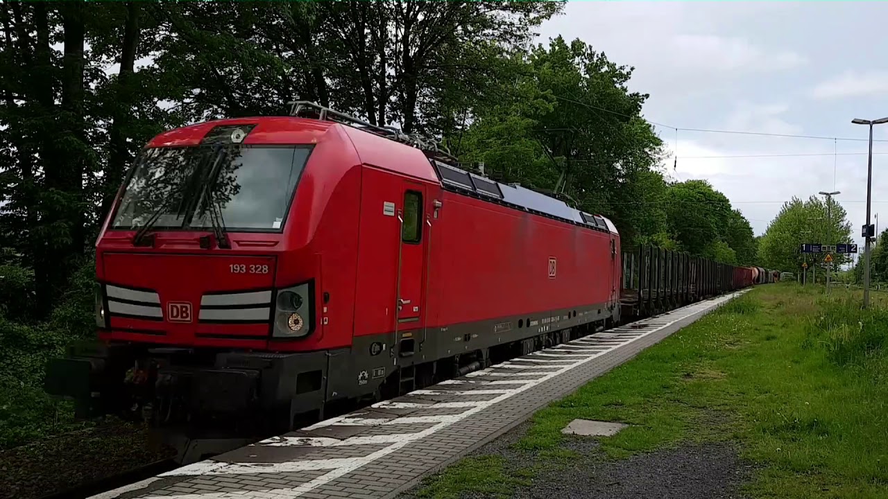 Bahnhof Dinslaken / Eisenbahn in HD / Railway / Mix / Güter & Personenzüge