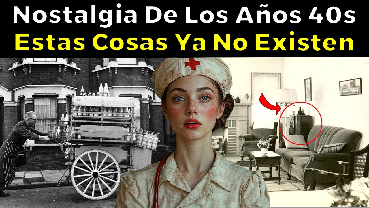 Nostalgia De Los A&ntilde;os 40's: 31 Cosas Que YA NO EXISTEN