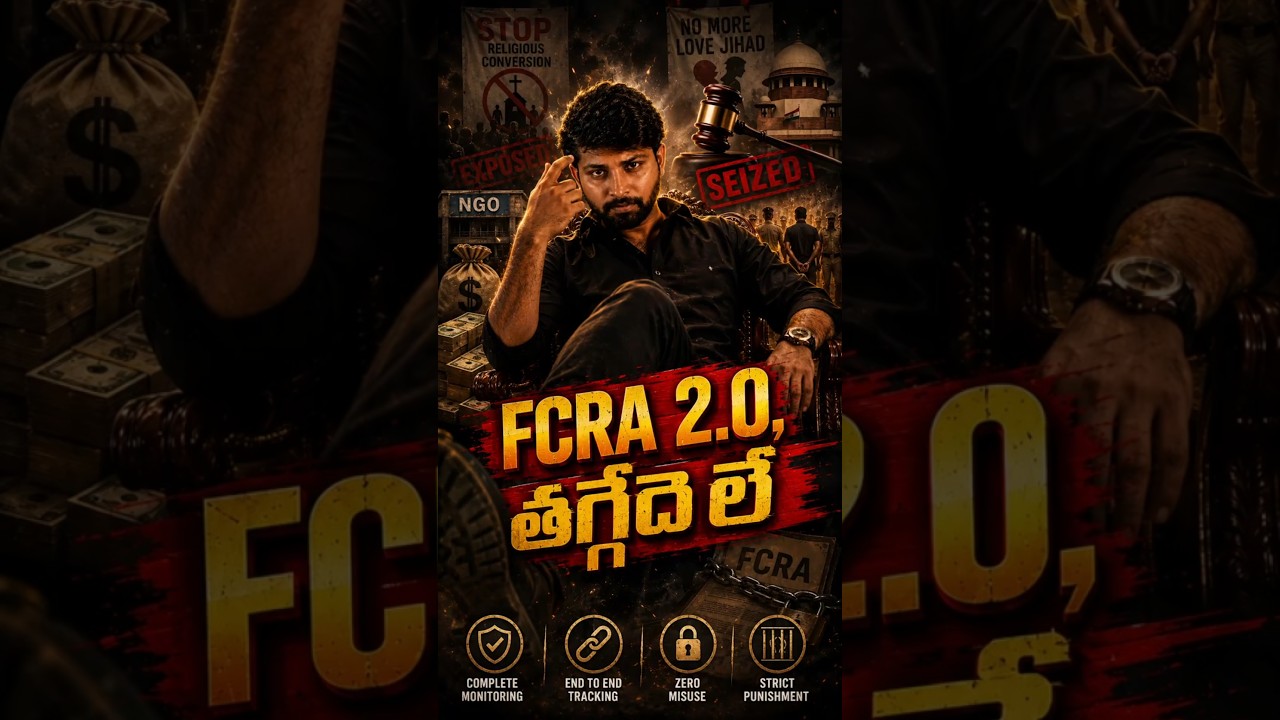 FCRA 2.0 Explained | విదేశీ Funding పై కేంద్రం BIG ACTION? | FCRA Amendment Bill 2026 Telugu