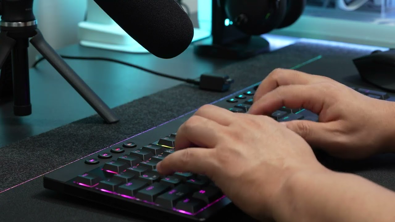 Razer BlackWidow V4 Low profile HyperSpeed - Typing Sound