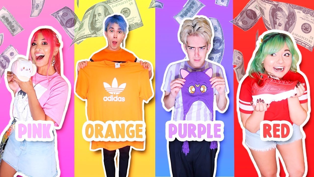 I'LL BUY ANYTHING IN YOUR COLOR CHALLENGE *we panicked*