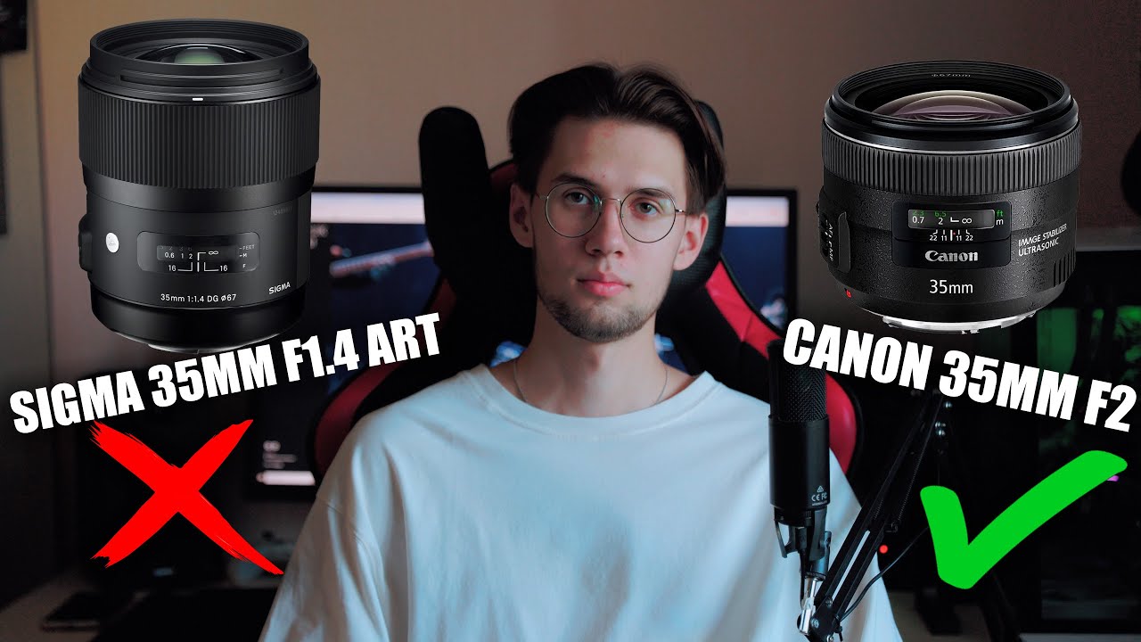 Canon 35mm f2 лучше Sigma 35mm f1.4 art? | Сравнение объективов