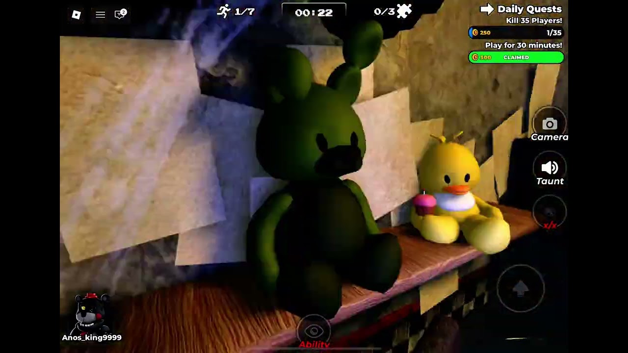 Fnaf Roblox animatronic nights part 22