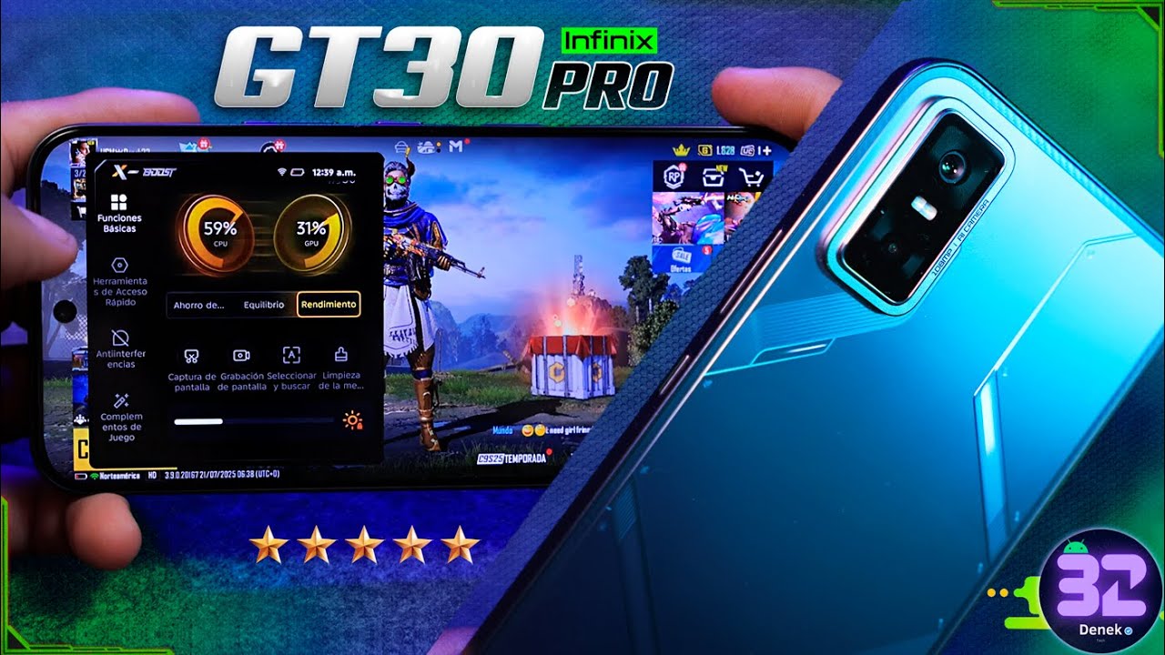 INFINIX GT 30 Pro Gaming Test | Probamos TODO el Poder