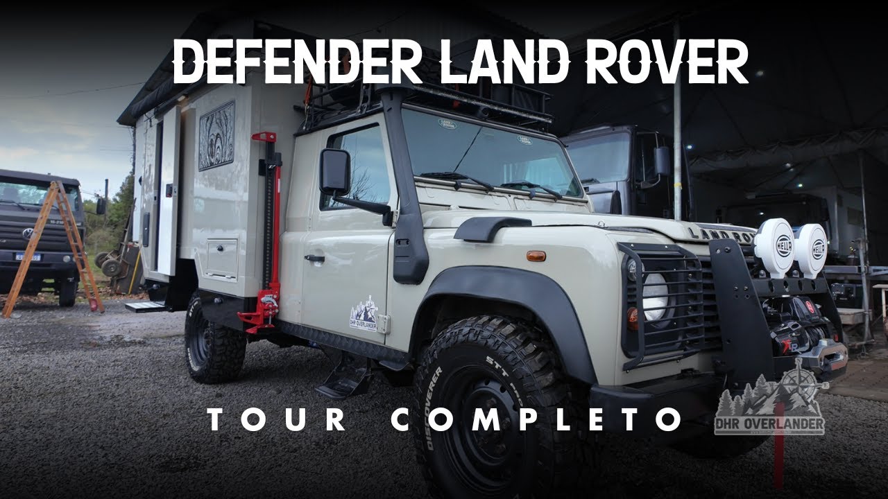 Tour completo no Defender Land Rover da DHR Overlander